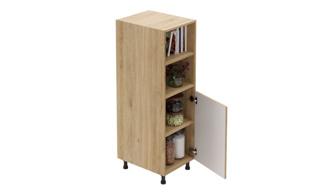 Mid-tall Open/Close Unit, 3 Shelves