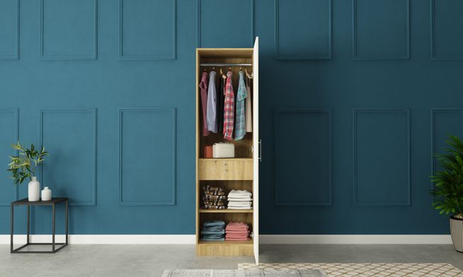 Swing 1-Door, 1 Drawer, 2100 mm