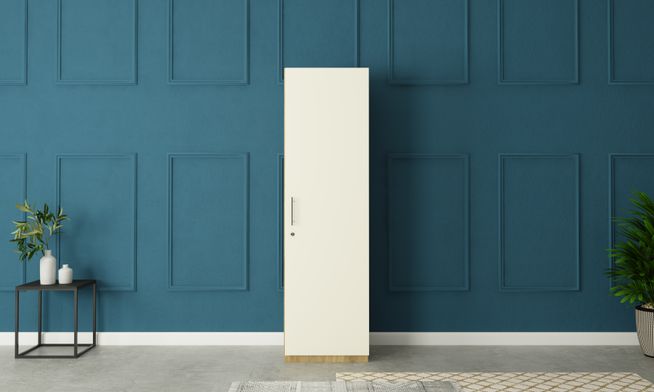 Swing 1-Door, 4 Shelves, 2100 mm