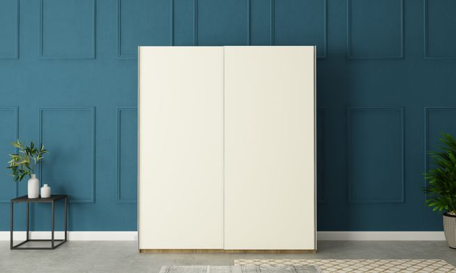 Overlay Sliding 2-Door, Design-AA, 2100 mm