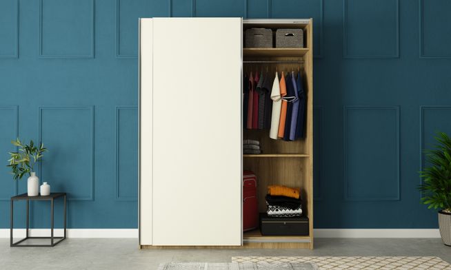 Overlay Sliding 2-Door, Design-CA, 2400 mm