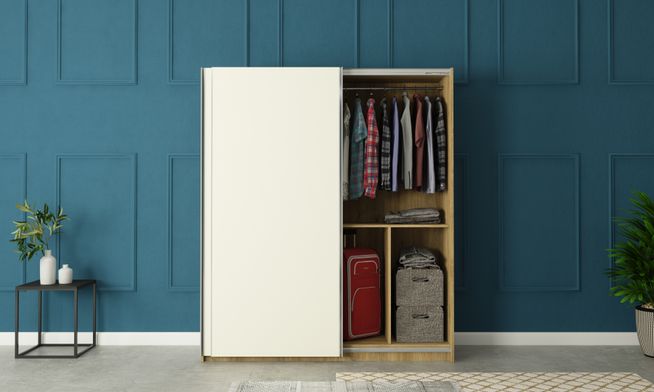 Overlay Sliding 2-Door, Design-CB, 2100 mm