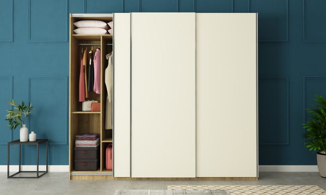 Overlay Sliding 3-Door, Design-CAA, 2400 mm