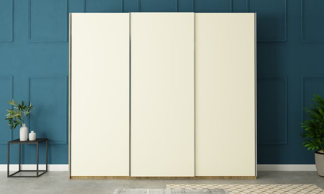 Overlay Sliding 3-Door, Design-CAA, 2400 mm