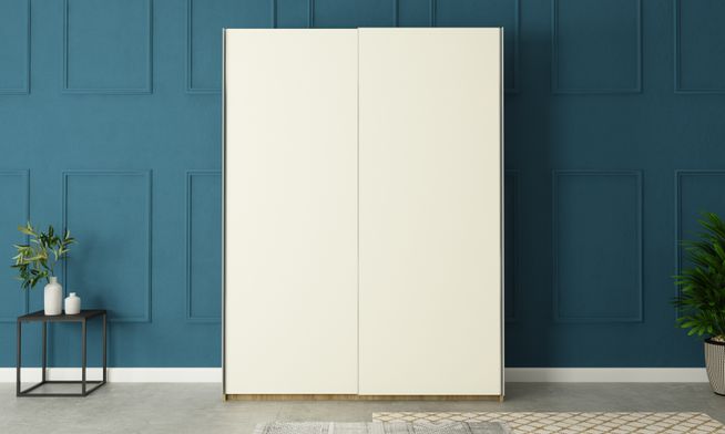 Overlay Sliding 2-Door, Design-BA, 2400 mm