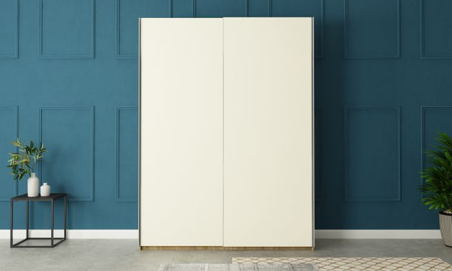 Overlay Sliding 2-Door, Design-BB, 2400 mm