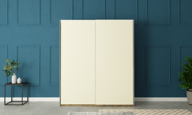 Overlay Sliding 2-Door, Design-BC, 2100 mm