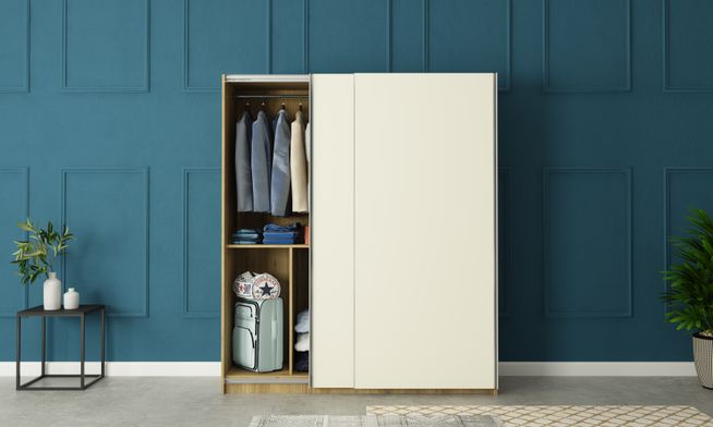 Overlay Sliding 2-Door, Design-BC, 2100 mm