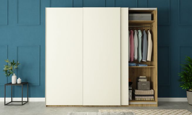 Overlay Sliding 3-Door, Design-BAA, 2400 mm