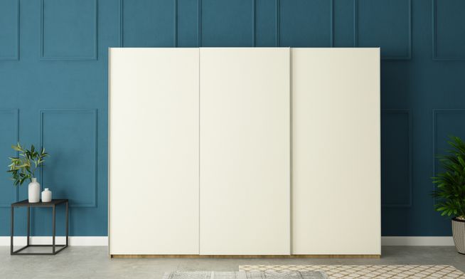 Overlay Sliding 3-Door, Design-BAB, 2100 mm