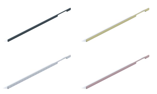 Long Handle D10, Satin Gold