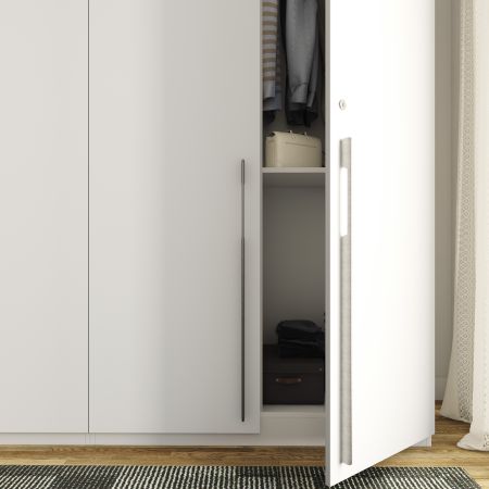 Long Handle D10, Brushed SS