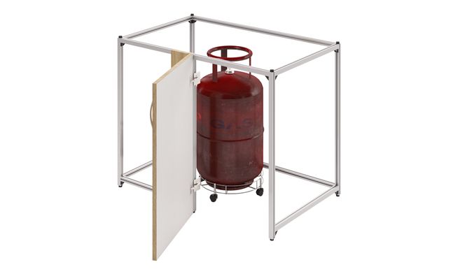 Blind Corner Cylinder Unit