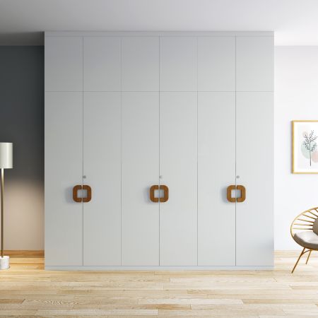 Dunes D Shape Rectangular Wooden Handle