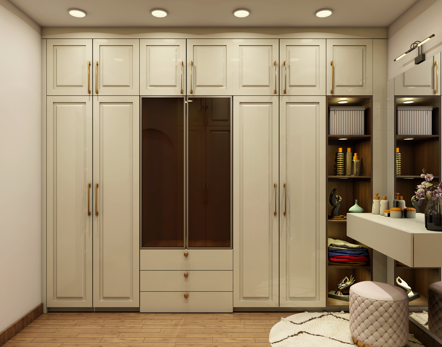 Antique & Stylish Wardrobe Design Livspace