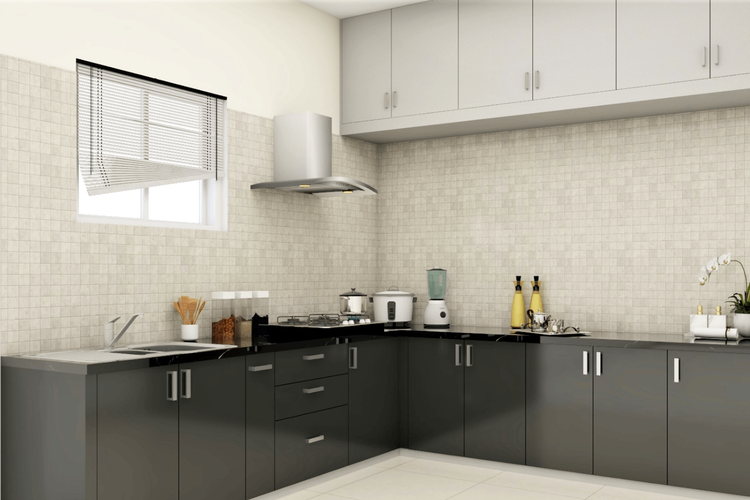 Modern Spacious Low Maintenance Efficient Kitchen Design | Livspace