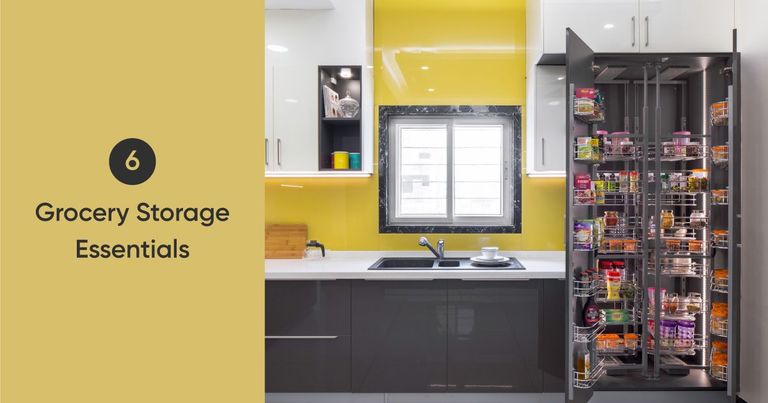 Kitchen Racks and Storage Must-have Units for Grocery Organisation