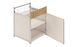 Drawer Unit (1M), 1 Shelf (with backpanel)