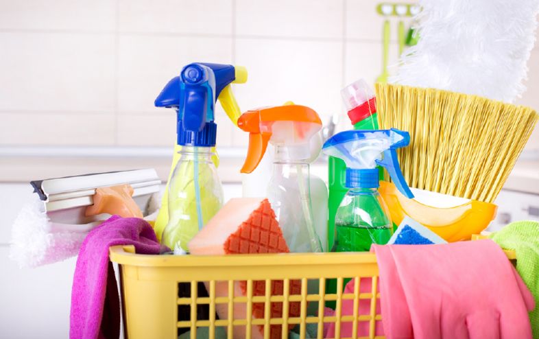 Distemper Painted Walls Getting equipment ready