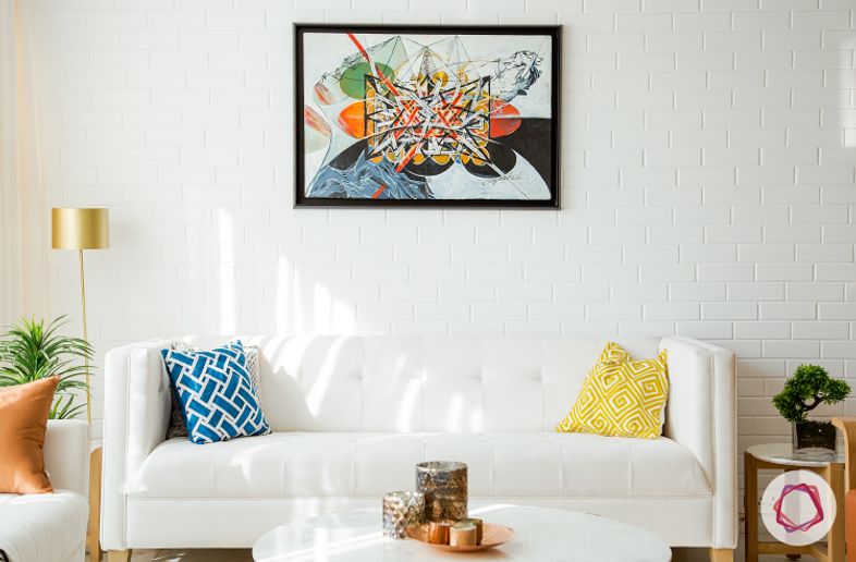 Mumbai Home Tour A cozy seating arrangement