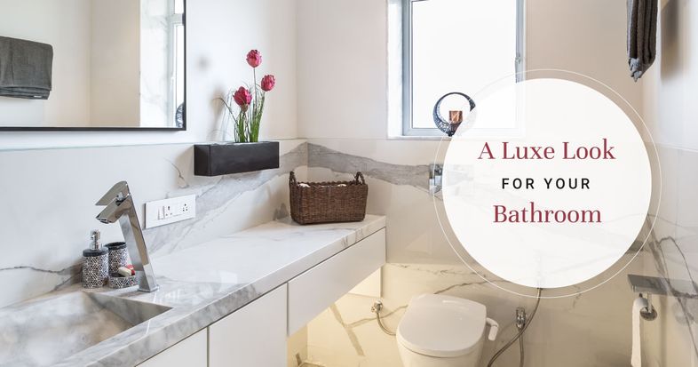 bathroom decor luxe