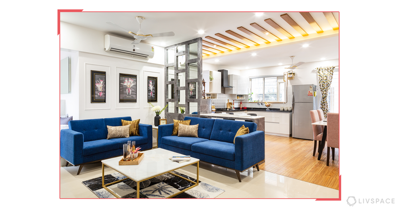 This Pune 3BHK has the Best Collection of Shelf Designs