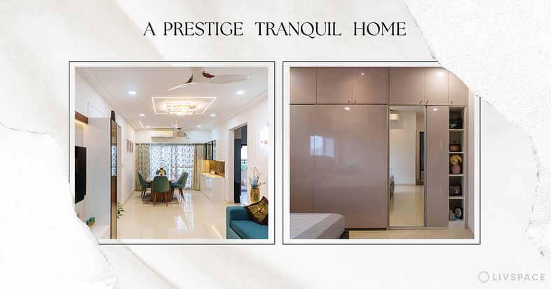 Prestige tranquil 3BHK interior design inspiration
