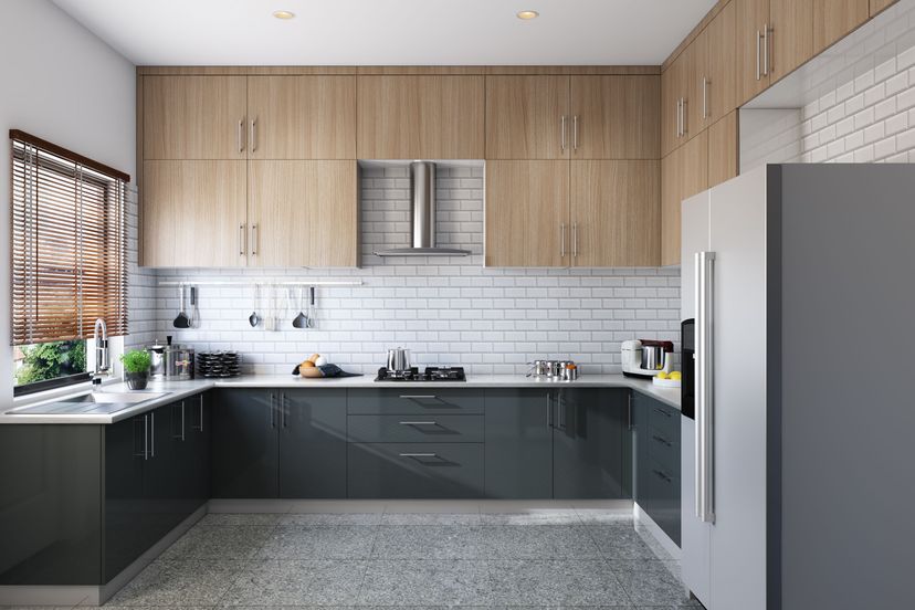 4BHK Modern Apartment Design in Bangalore with Wooden Accents, Green ...