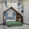 Contemporary Kid’s Bedroom- Livspace