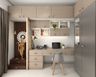 Home Office With Pooja Unit - Livspace