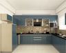 Spacious Kitchen Design - Livspace