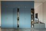 Blue Wardrobe Design - Livspace