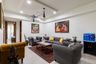 Centre Drop-Down False Ceiling Design - Livspace