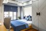 14x10 Ft Boys Room Design WIth Grey Swing Wardrobe - Livspace