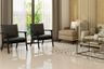 Beige Marble Floor Tile Design With A Glossy Finish - Livspace