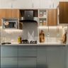Square Kitchen Tiles Design
