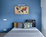 Dark Blue Bedroom Wall Paint - Livspace
