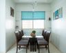 Light Blue Wall Paint Design For Dining Rooms - Livspace