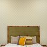 Yellow Damask Bedroom Wallpaper - Livspace