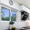 Sliding Window Design With A UPVC White Frame - Livspace