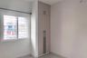 Grey Swing Wardrobe Design with 2 Doors and Mirrored Panel
