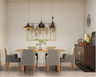 Contemporary Dining Room Design Idea - Livspace
