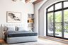 Black Sliding Window Design - Livspace
