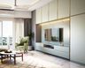 Light-Coloured TV Unit - Livspace