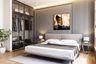Grey Wall Paint And Panelling - Livspace