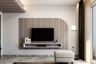 Modern White TV Cabinet - Livspace