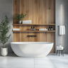 Bathroom Design with Freestanding Bathtub