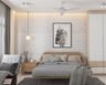Wall Design With Brick Wallpaper - Livspace