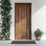 Swing Single Door Design with Matte Finish