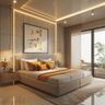 Guest Bedroom Design with Queen Bed